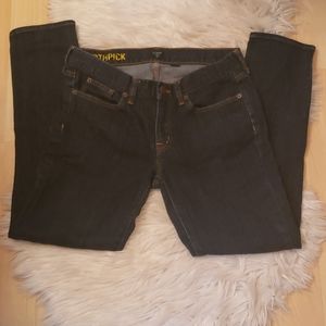 J Crew Toothpick Dark Wash Jeans
